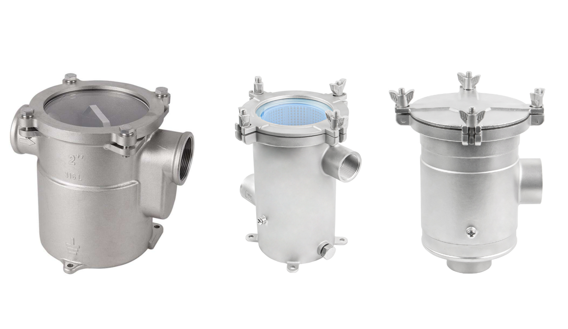 Tekneler için deniz suyu süzgeçleri