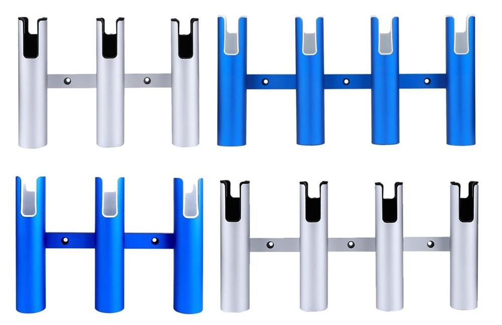 Üstün Alüminyum Alaşımlı Deniz 4 Tüp Çubuk Tutucu