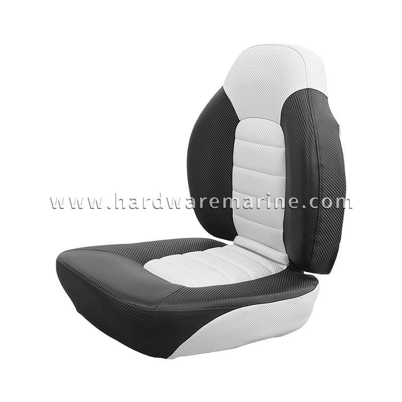 Karbon Fiber Desenli Spor Katlanır Deniz Tekne Koltuğu